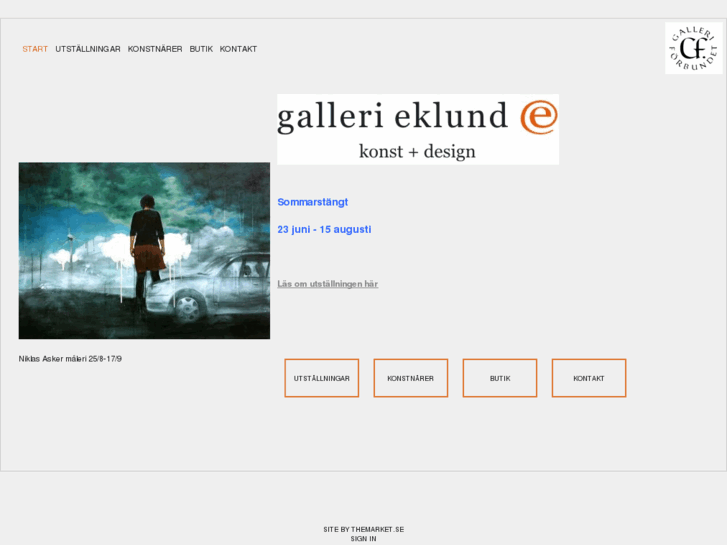 www.gallerieklund.se