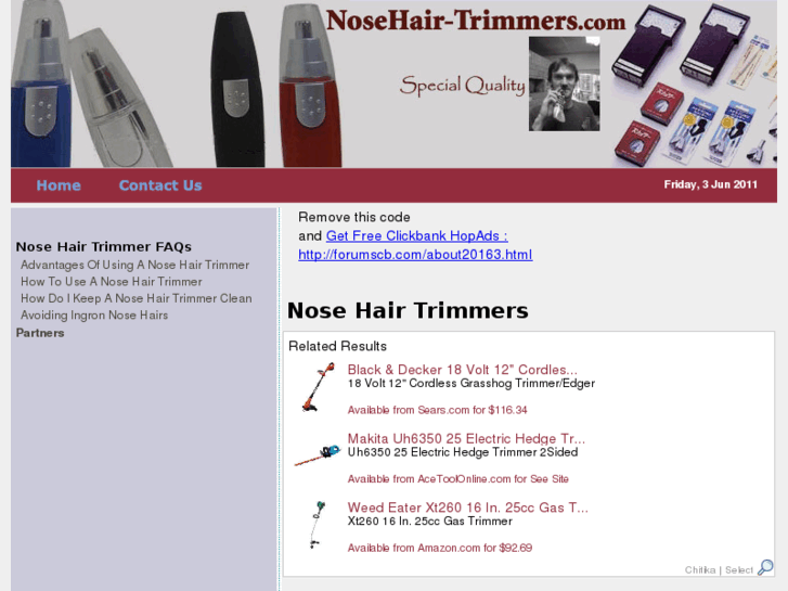 www.nosehair-trimmers.com