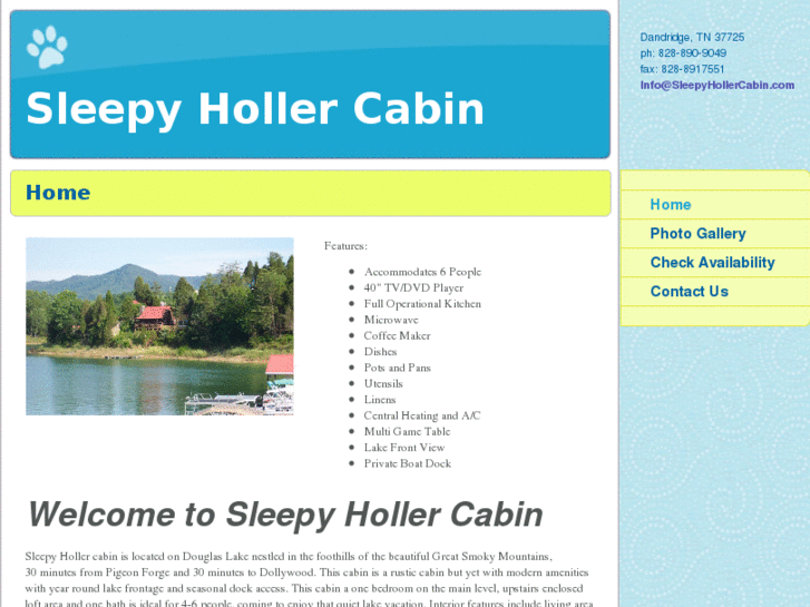 www.sleepyhollercabin.com