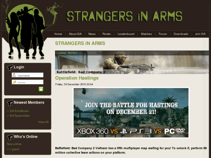 www.strangersinarms.com