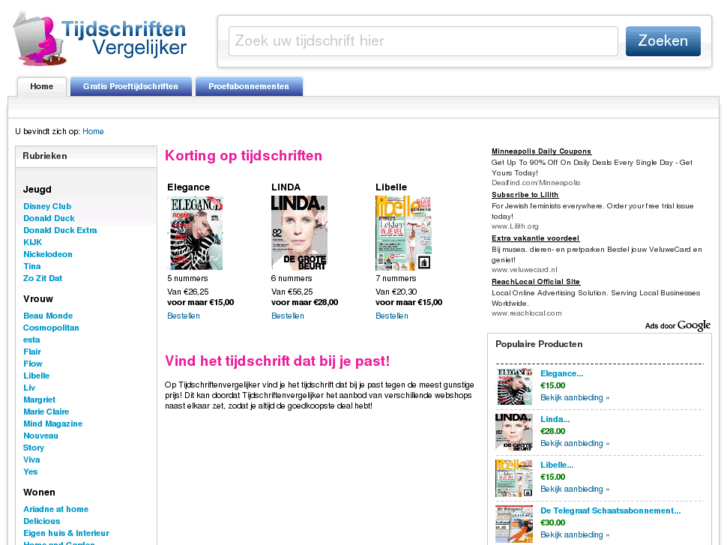 www.tijdschriftenvergelijker.nl