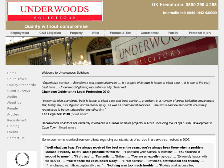 www.underwoods-solicitors.co.uk