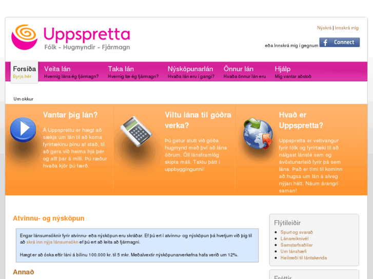 www.uppspretta.is