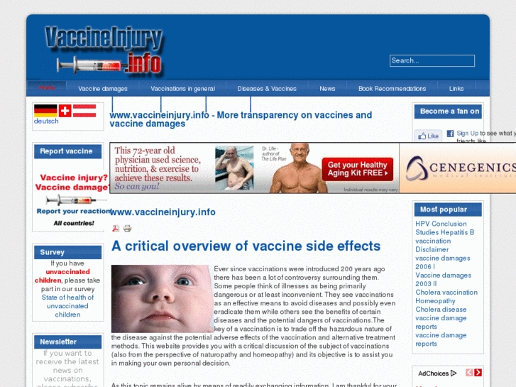 www.vaccineinjury.info