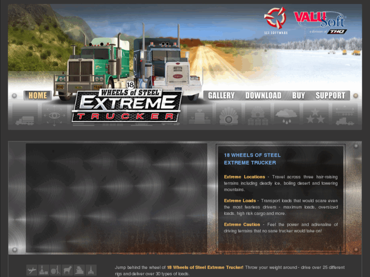 www.18wheelsofsteelextremetrucker.com