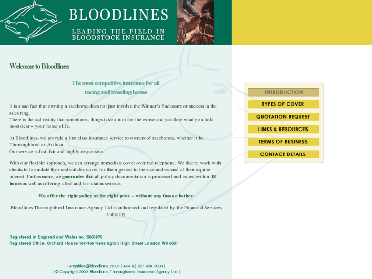 www.bloodlines.co.uk