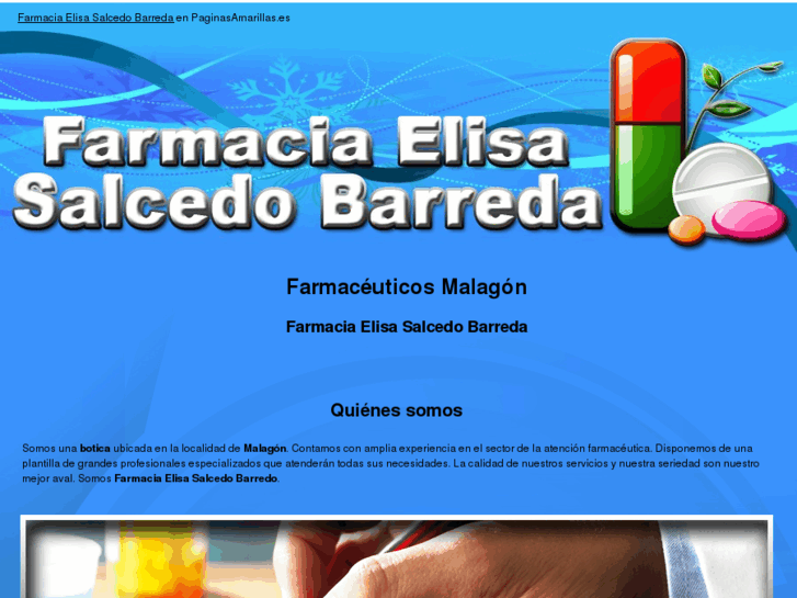 www.farmaciaelisasalcedobarreda.com