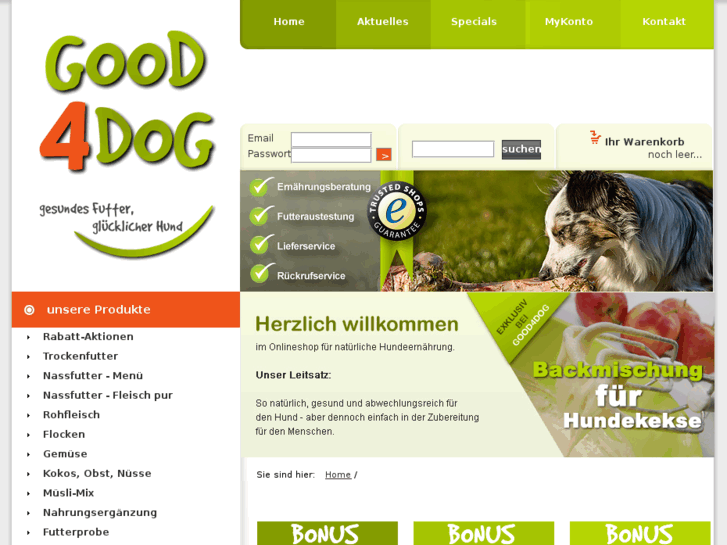 www.good4dog.de