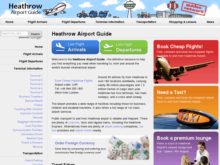 www.heathrow-airport-guide.co.uk