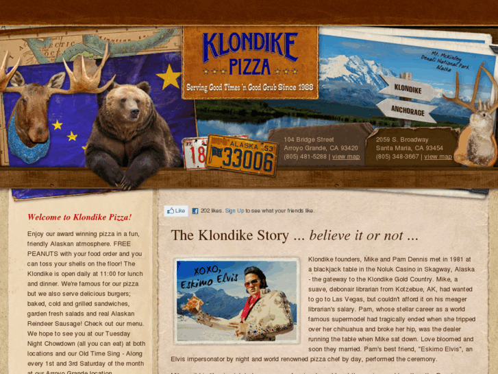 www.klondikepizza.com