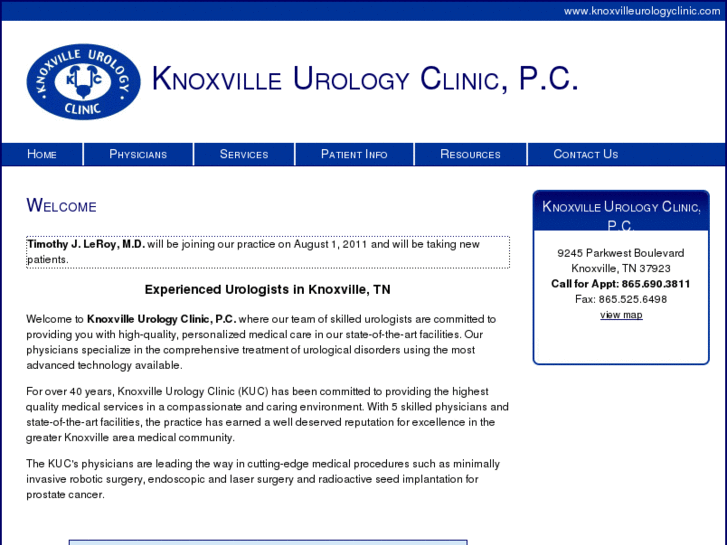 www.knoxvilleurologyclinic.com