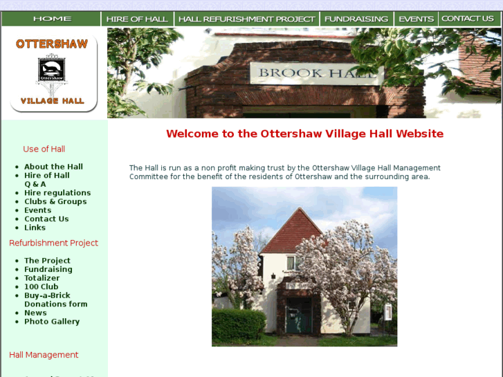 www.ottershawvillagehall.org.uk