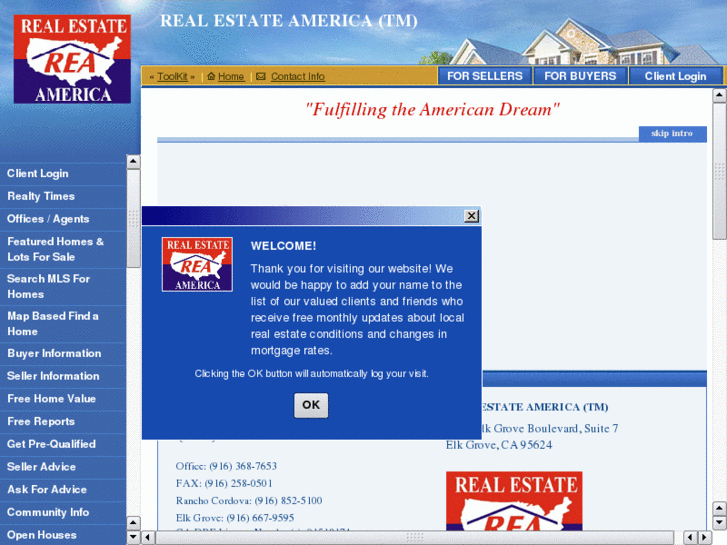 www.realestateamerica.mobi