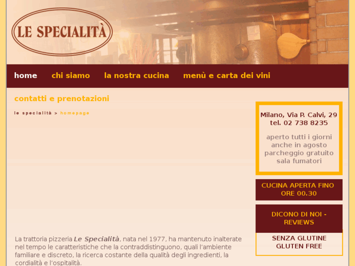 www.ristorantelespecialita.com