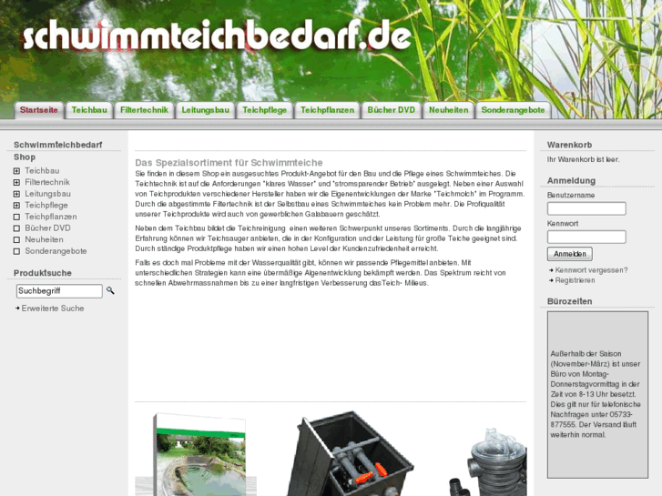 www.schwimmteichbedarf.com