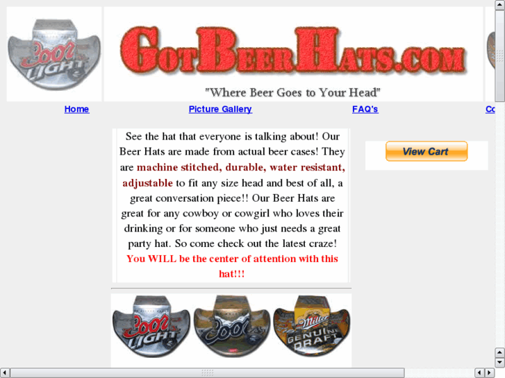 www.thebeerhatstore.com