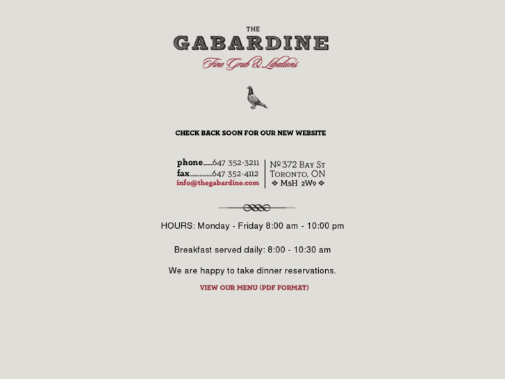 www.thegabardine.com