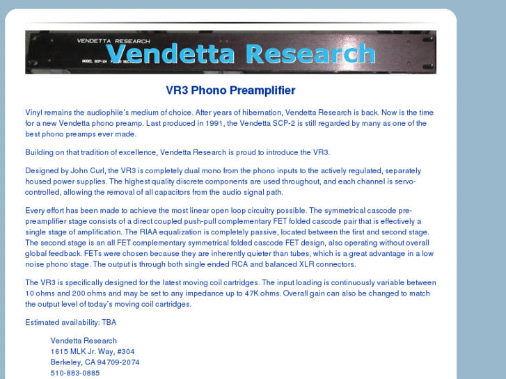 www.vendettaresearch.com