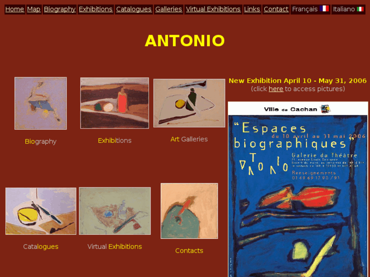 www.antonioartiste.org