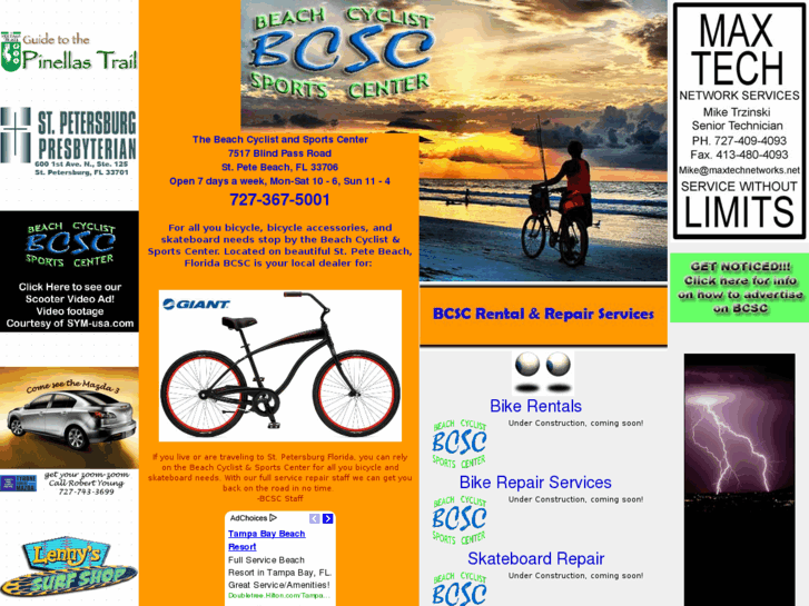 www.beachcyclistsportscenter.com