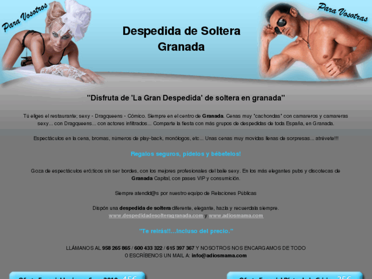 www.despedidadesolteragranada.com