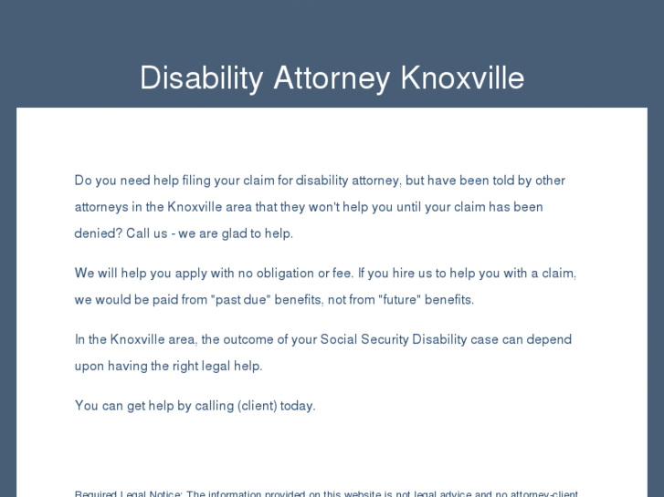 www.disabilityattorneyknoxville.net