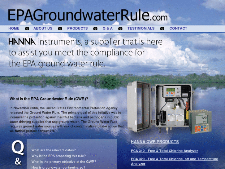 www.epagroundwaterrule.com