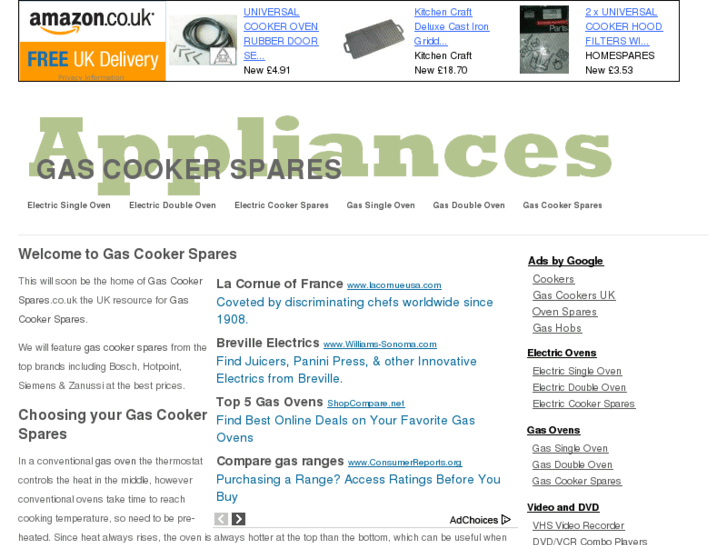 www.gascookerspares.co.uk