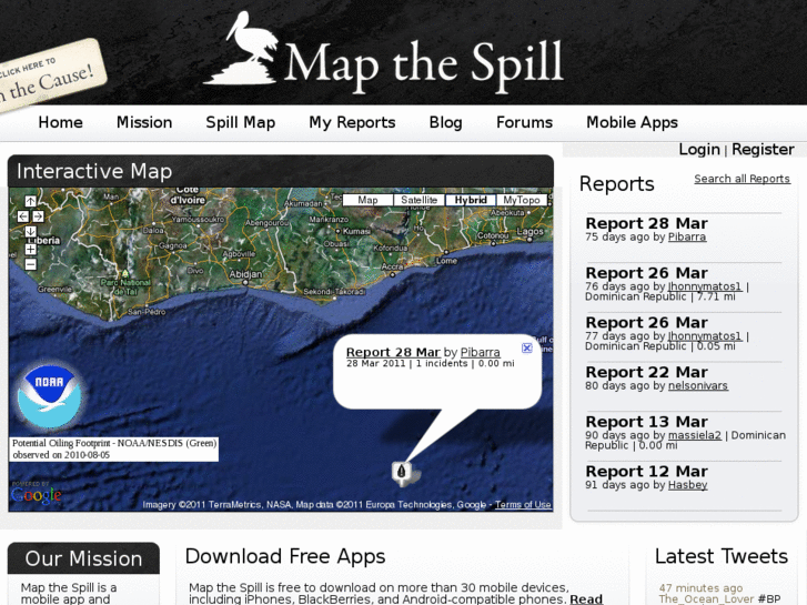 www.mapthespill.com