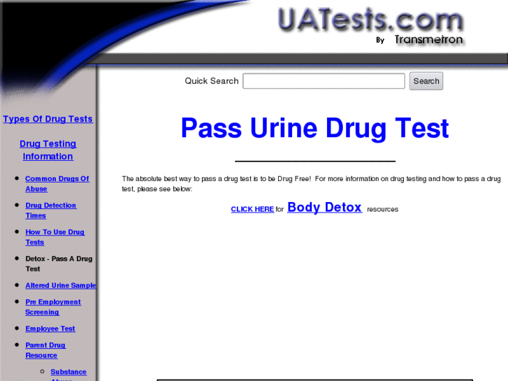 www.pass-drug-test-urine.com