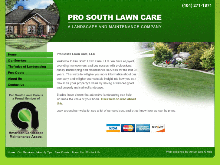 www.prosouthlawncare.com