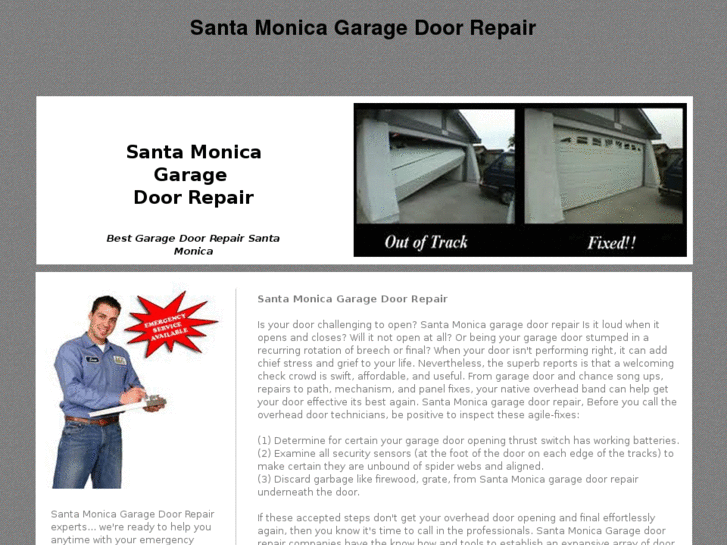 www.santamonicagaragedoorrepair.com