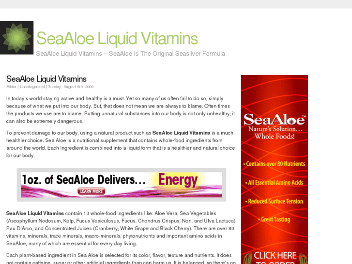 www.seaaloeliquidvitamins.com