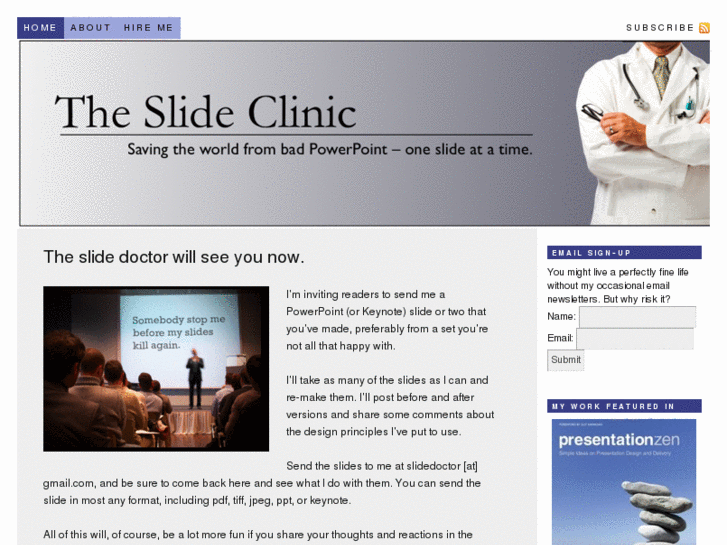 www.theslideclinic.com