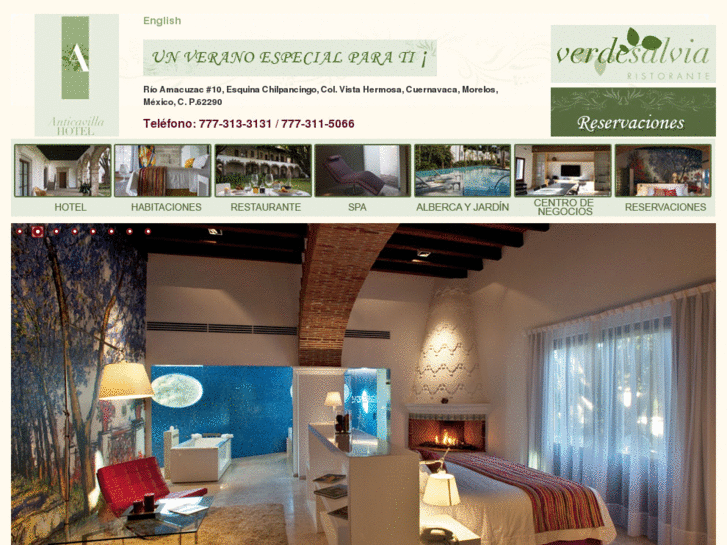 www.anticavillahotel.com