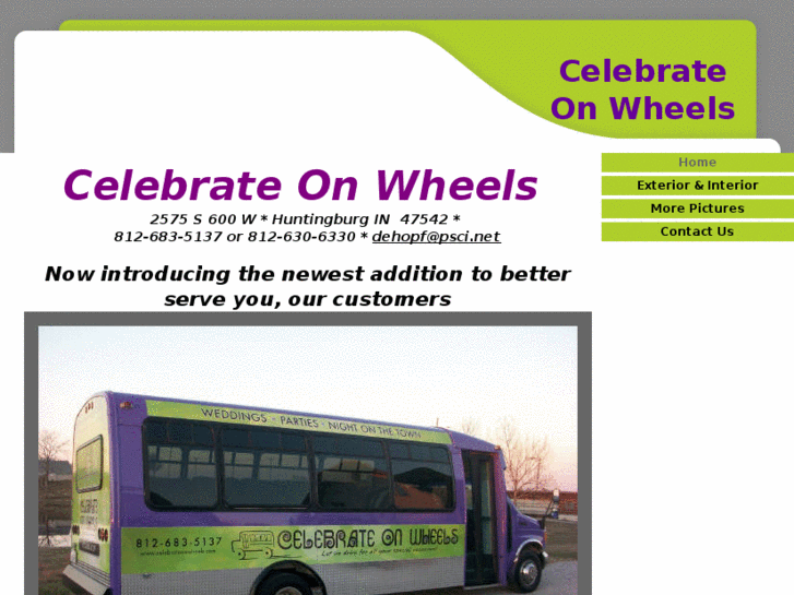 www.celebrateonwheels.com