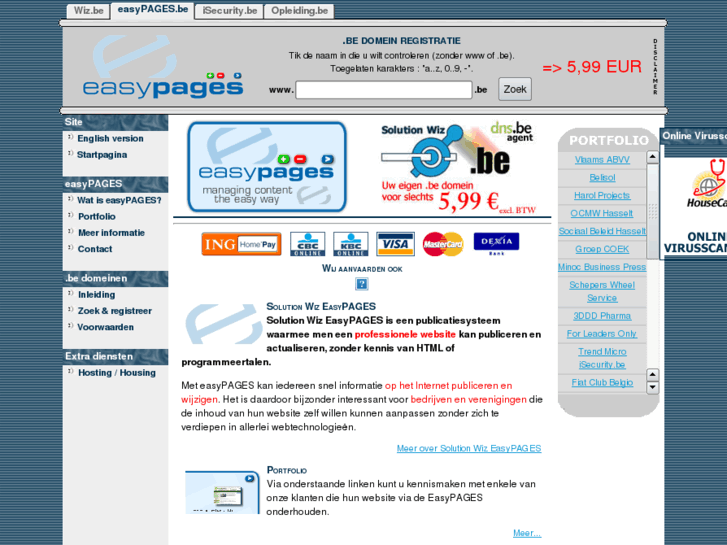 www.easypages.be