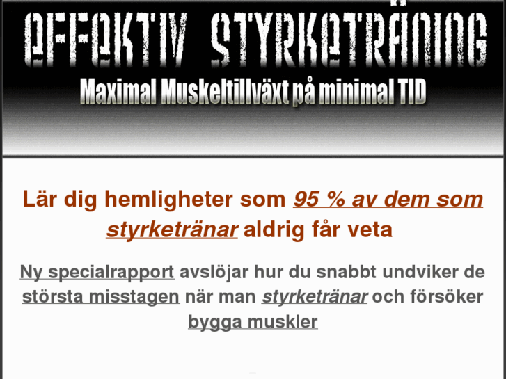 www.effektivstyrketraning.com