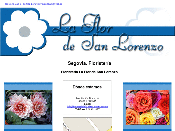 www.floristerialaflordesanlorenzo.com