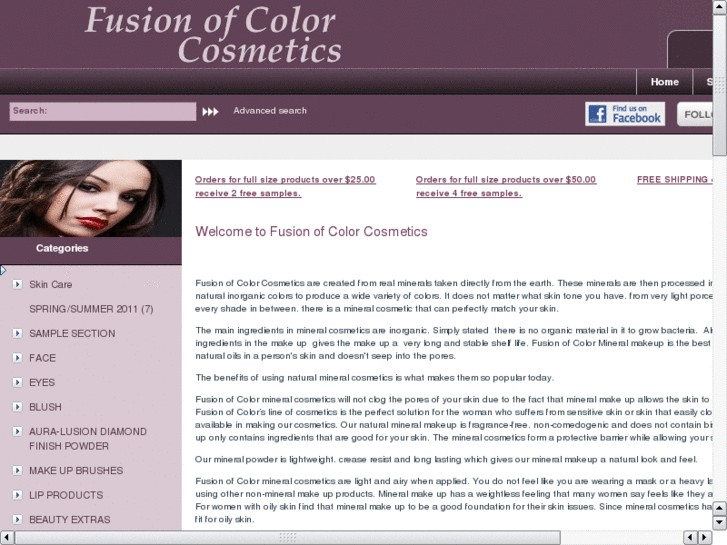 www.fusionofcolorcosmetics.net