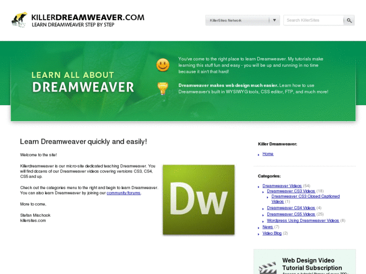 www.killerdreamweaver.com