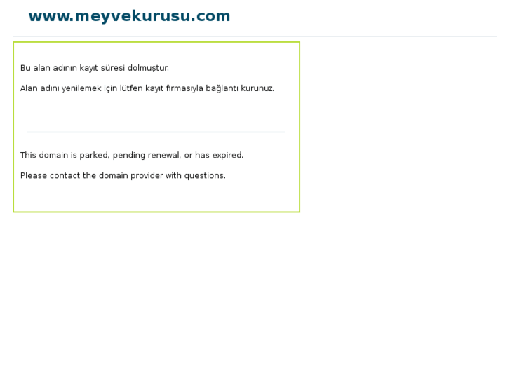 www.meyvekurusu.com