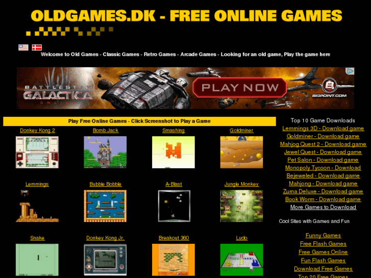 www.oldgames.dk