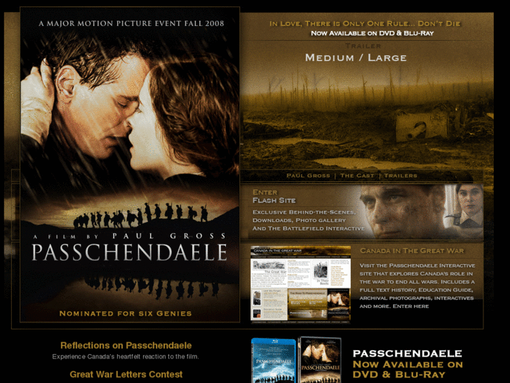 www.passchendaelethemovie.com