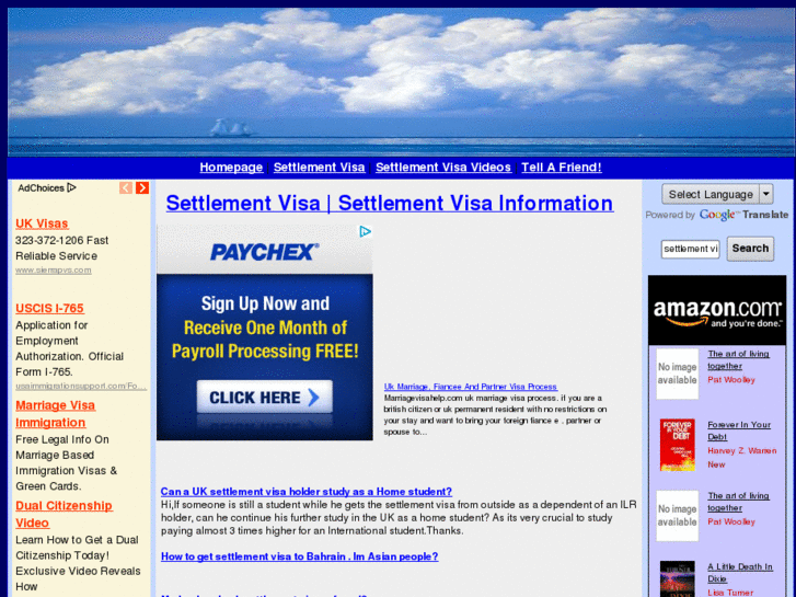 www.settlementvisa.com