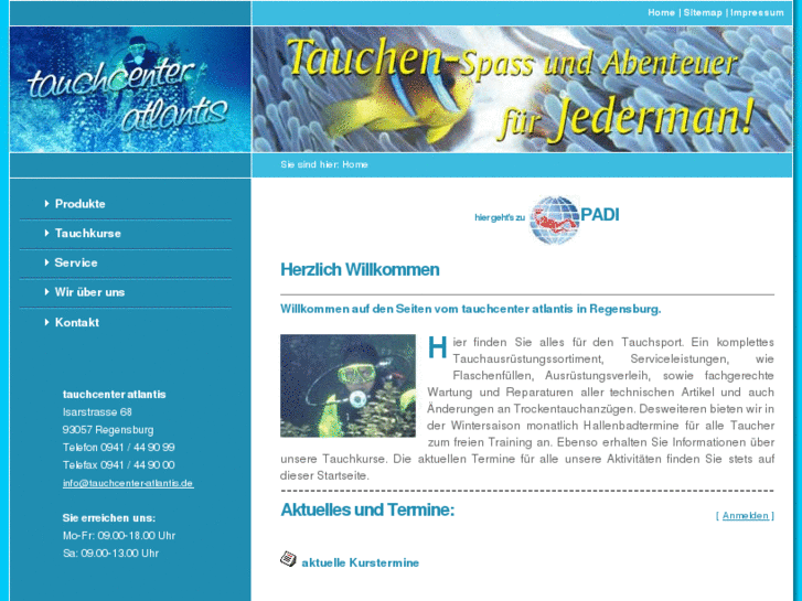 www.tauchcenter-atlantis.de