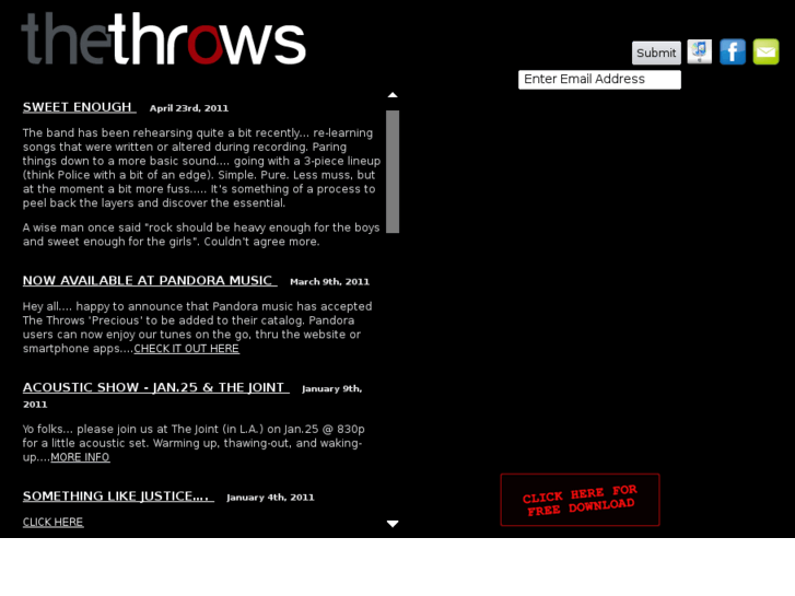 www.thethrows.net