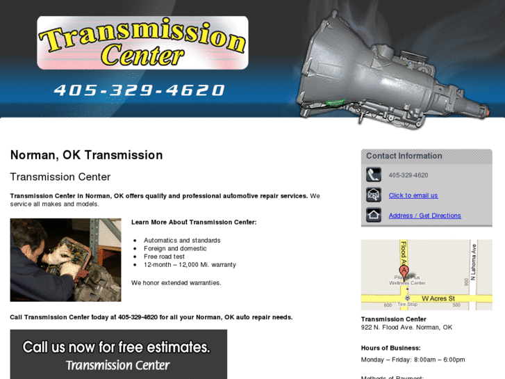 www.transmissionrepaircenternormanok.com