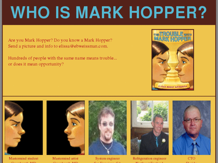 www.whoismarkhopper.com