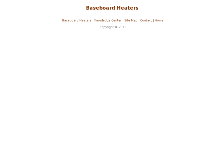 www.baseboard-heaters.org